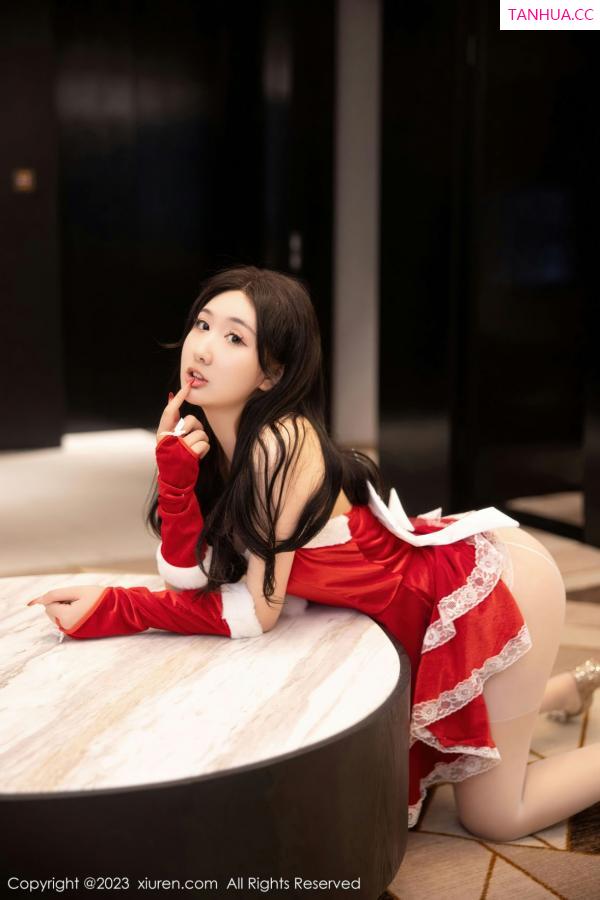 江真真  [XiuRen]高清写真图 2023.01.19 No.6163 江真真 贺新年第7张图片